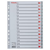Register PP A4 1-15 grå