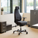 Kontorstol Adam, Sort – image 6