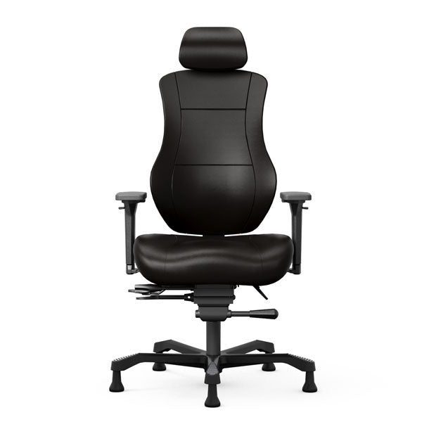 Kontorstol Coreza 24/7, Læder med glidesko – image 2