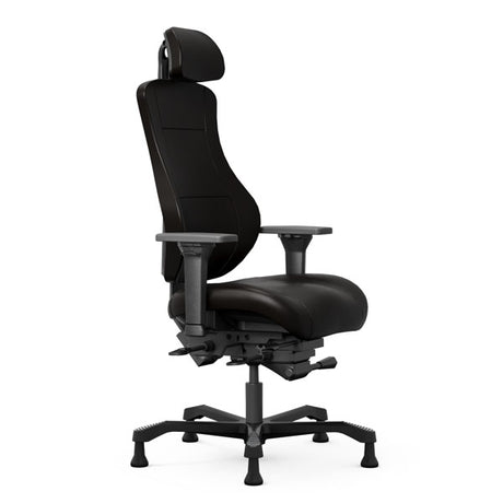 Kontorstol Coreza 24/7, Læder med glidesko – image 1