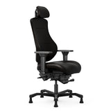 Kontorstol Coreza 24/7, Læder med glidesko – image 5