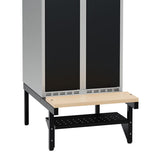 Skohylde til siddebænk og høj benramme bredde 600 mm – image 3