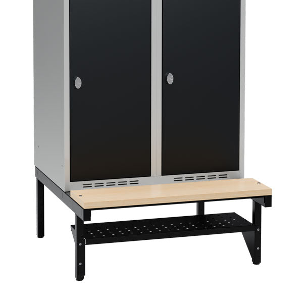 Skohylde til siddebænk og høj benramme bredde 800 mm – image 1