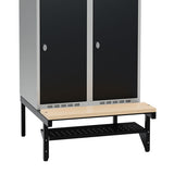 Skohylde til siddebænk og høj benramme bredde 800 mm – image 3