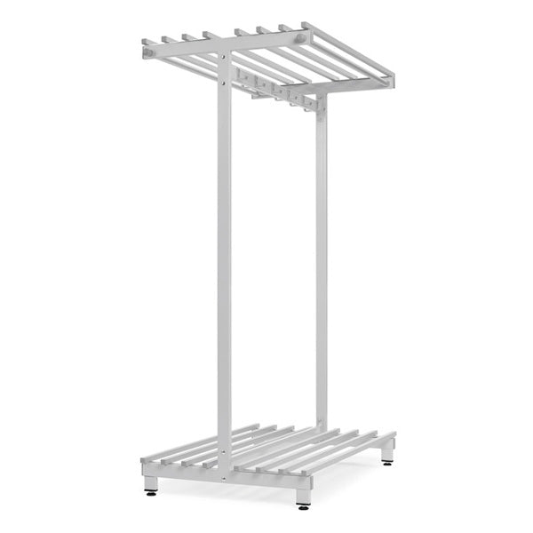 Sarpsborg Metall Garderobe 2-sidet 1770x1050x710mm – Garderobeskabe