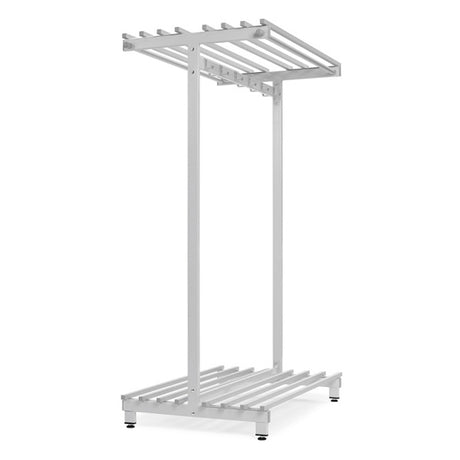 Sarpsborg Metall Garderobe 2-sidet 1770x1050x710mm – Garderobeskabe