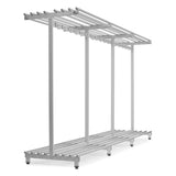 Garderobe 2-sidet 1770x3010x710mm