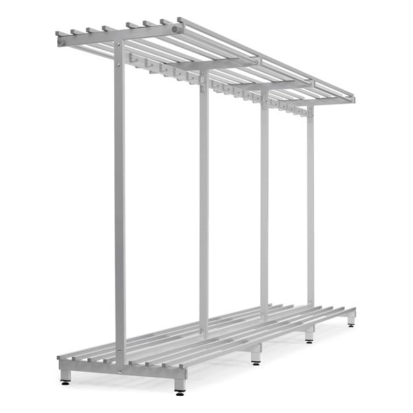Sarpsborg Metall Garderobe 2-sidet 1770x3010x710mm – Garderobeskabe