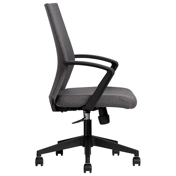 Kontorstol - konferencestol Pluto 2.0, Grå – image 2