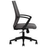 Kontorstol - konferencestol Pluto 2.0, Grå – image 6