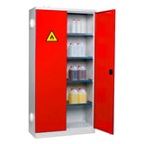 Kemikalieskab SMV 1990x1000x435 mm, RAL9002/3020 – image 1