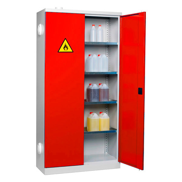 Kemikalieskab SMV 1990x1000x435 mm, RAL9002/3020 – image 1