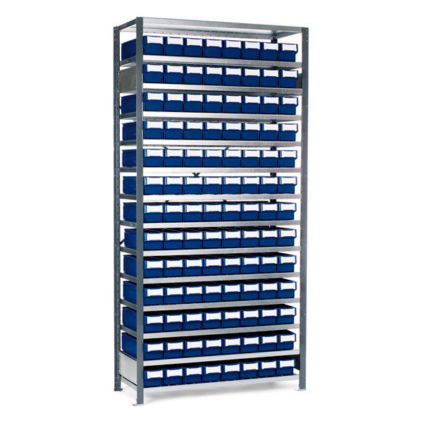 Lagerreol til smådele V-06 Nr. 4 dybde 500 mm – image 1