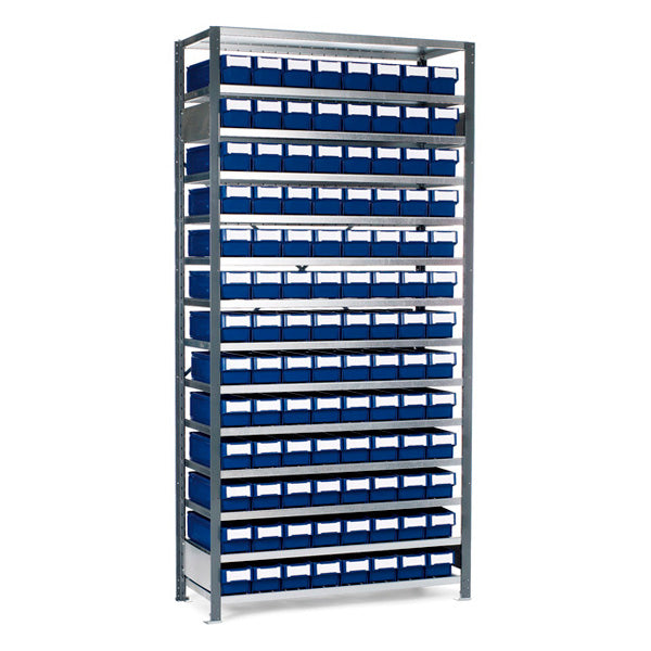 Lagerreol til smådele V-06 Nr. 4 dybde 600 mm – image 2