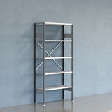 Lagerreol V06 Startsektion 2100x400 mm Åben / Galv – image 1