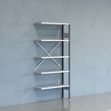 GBP Lagerreol V06 Følgesektion 2100x300 mm Åben / Galv – Lagerreoler (billede 1)