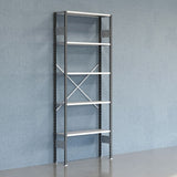 Lagerreol V06 Startsektion 2500x300 mm Åben / Galv – image 1