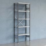 Lagerreol V06 Startsektion 2500x400 mm Åben / Galv – image 2