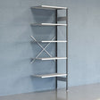 GBP Lagerreol V06 Følgesektion 2500x500 mm Åben / Galv – Lagerreoler (billede 1)