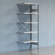 GBP Lagerreol V06 Følgesektion 2500x600 mm Åben / Galv – Lagerreoler (billede 1)
