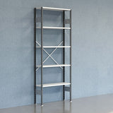 Lagerreol V06 Startsektion 2500x300 mm Åben / 7035 – image 1