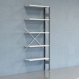 Lagerreol V06 Følgesektion 2500x300 mm Åben / 7035 – image 1