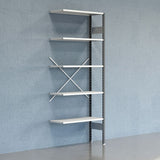 Lagerreol V06 Følgesektion 2500x400 mm Åben / 7035