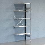 Lagerreol V06 Følgesektion 2500x500 mm Åben / 7035 – image 1