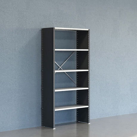 GBP Lagerreol V06 Startsektion 2100x400 mm Lukket / Galv – Lagerreoler