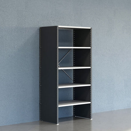 GBP Lagerreol V06 Startsektion 2100x600 mm Lukket / Galv – Lagerreoler