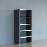 Lagerreol V06 Startsektion 2100x500 mm Lukket / 7035 – image 1