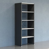 Lagerreol V06 Startsektion 2500x600 mm Lukket / 7035 – image 2