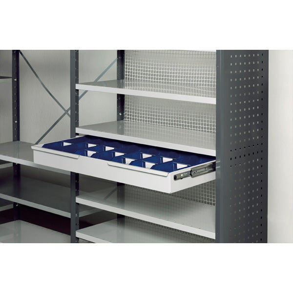 GBP Skuffe V06 500 1000 komplet 7035 – Lagerreoler