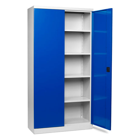 GBP Værktøjsskab SMV 1990x1000x600mm, RAL9002/5005 – Værktøjsskabe