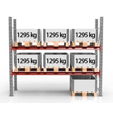 Pallereol Startsektion 2500x2750mm 3x1300kg