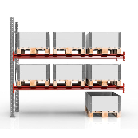 BLS Pallereol Følgesektion 2500x2750mm 3x1170kg – Pallereoler (billede 1)