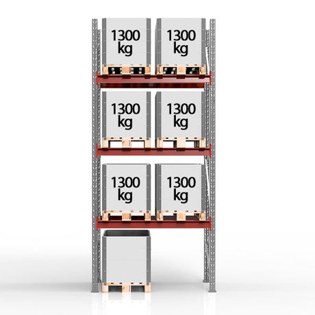 BLS Pallereol Startsektion 3500x1850mm 2x1200 kg – Pallereoler (billede 3)
