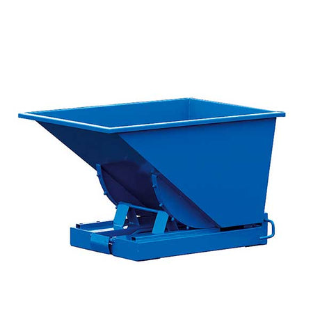 Intra Materialhantering Tipcontainer Std 300l 1500kg Blå – Tipcontainere (billede 1)