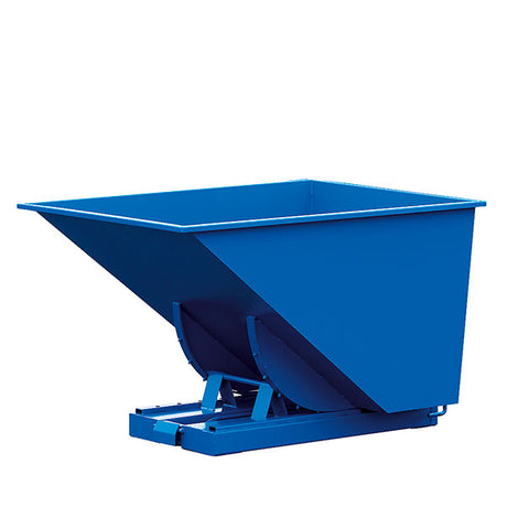 Intra Materialhantering Tipcontainer Std 1100l 2000kg Blå – Tipcontainere (billede 1)