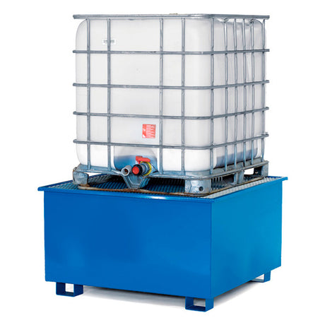 Intra Materialhantering Spildbakke 1 IBC-container – Lækagemåtter & absorptionsgranulat