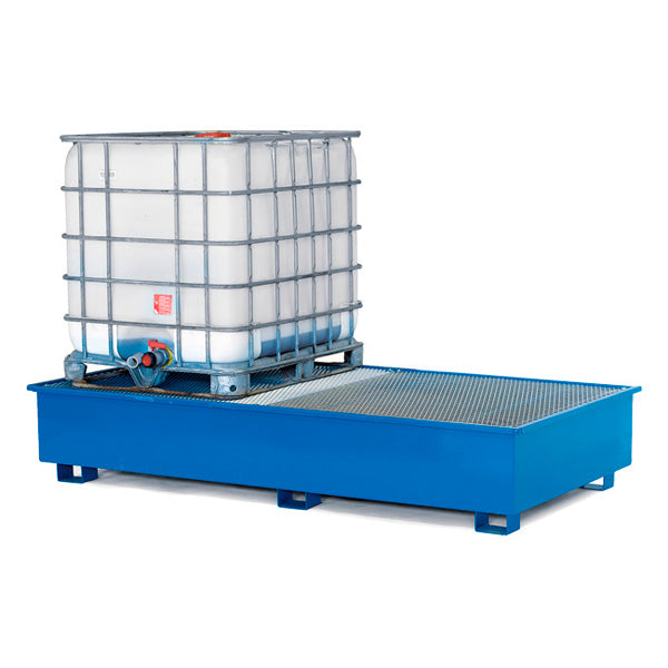 Intra Materialhantering Spildbakke 2 IBC-containere – Lækagemåtter & absorptionsgranulat