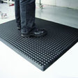 Miljømatter Kuglemåtte Naturgummi 900x1200mm – Industrimåtter (billede 1)