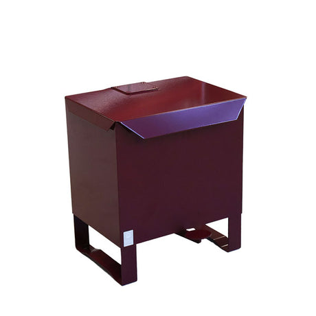 Stromboli 25l brandsikker affaldsbeholder, rød – image 2