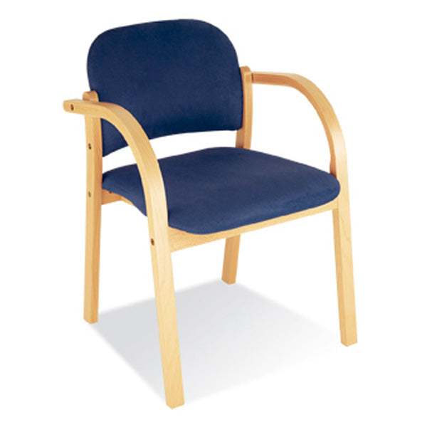 Konferencestol Elva Blå – image 1