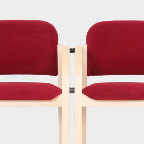 Konferencestol Elva Blå – image 3