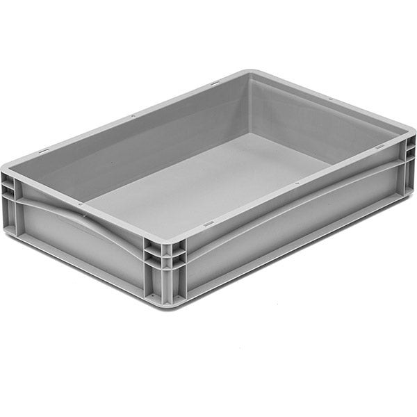 bekuplast Eurokasse, plast 600x400x120 mm – Stabelkasser (billede 1)