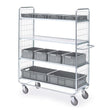 Ergobjörn Vogn 4 hylder 1585x460x930 mm – Transportvogne