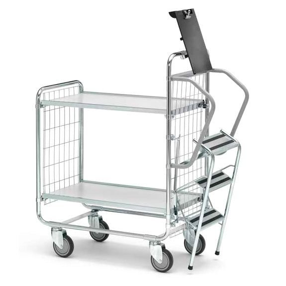 Ergobjörn Vogn 2 hylder 1120x460x1020 mm – Transportvogne