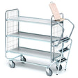 Ergobjörn Vogn 3 hylder 1120x460x1020 mm – Transportvogne