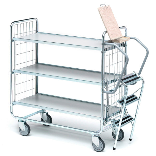 Ergobjörn Vogn 3 hylder 1120x460x1020 mm – Transportvogne